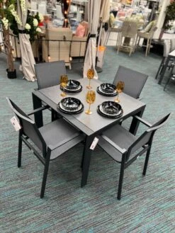 Supremo - Livorno 4 Seat Dining Set - Alton Garden Centre
