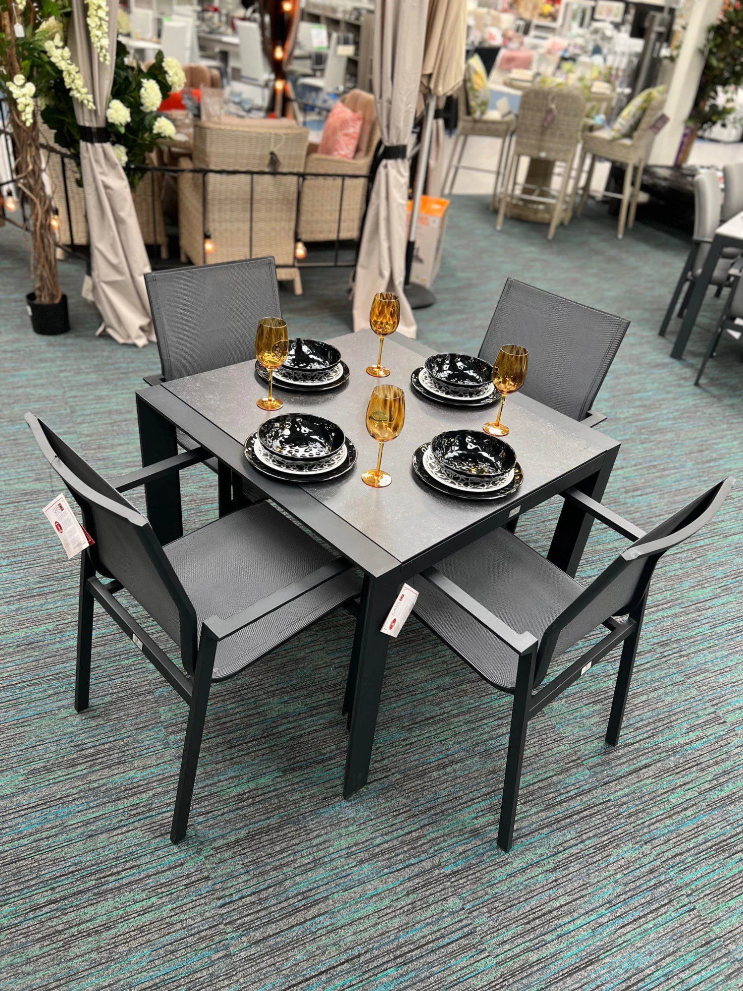 Supremo - Livorno 4 Seat Dining Set - Alton Garden Centre 3 Supremo - Livorno 4 Seat Dining Set - Alton Garden Centre