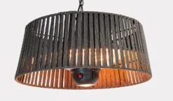 Kettler - Kalos Plush Electric Heater - Pendant - Alton Garden Centre -Konstsmidy Shop plush pendant underside 3D B