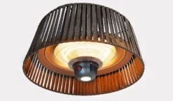 Kettler - Kalos Plush Electric Heater - Pendant - Alton Garden Centre -Konstsmidy Shop plush pendant underside heater and light off