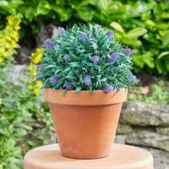 Smart Garden Artificial Topiary Lavender Ball 30cm - Alton Garden Centre -Konstsmidy Shop products 2475179 5601001 1 2 3 600