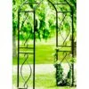 Panacea Arched Top Arch - Black - Alton Garden Centre -Konstsmidy Shop products arched top arch