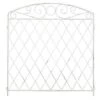 Panacea French Country Scroll Grid Link Fence - Distressed White - Alton Garden Centre 1 Panacea French Country Scroll Grid Link Fence - Distressed White - Alton Garden Centre -Konstsmidy Shop products french country scroll grid link fence
