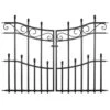 Panacea Kensington Fence Gate - Black - Alton Garden Centre 1 Panacea Kensington Fence Gate - Black - Alton Garden Centre -Konstsmidy Shop products kensington fence gate