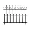 Panacea Kensington Fence Section - Black - Alton Garden Centre -Konstsmidy Shop products kensington fence section