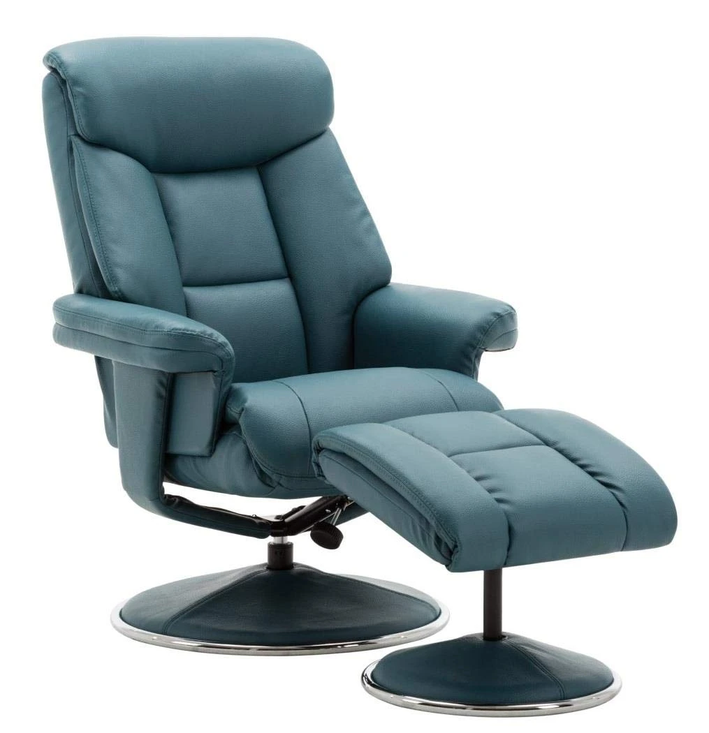 GFA Biarritz Swivel Recliner Chair With Footstool - Lagoon Plush Available Online Only Not In Store - Alton Garden Centre 3 GFA Biarritz Swivel Recliner Chair With Footstool - Lagoon Plush Available Online Only Not In Store - Alton Garden Centre