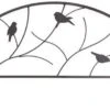 Panacea Perching Birds Garden Edge - Black - Alton Garden Centre -Konstsmidy Shop products perching birds garden edge