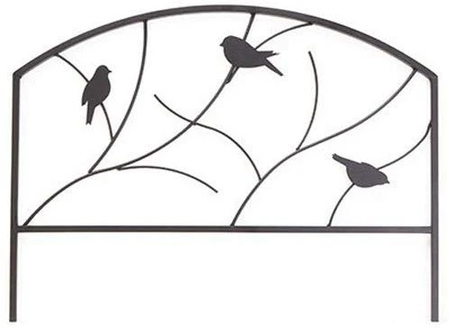 Panacea Perching Birds Garden Edge - Black - Alton Garden Centre 3 Panacea Perching Birds Garden Edge - Black - Alton Garden Centre