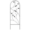 Panacea Perching Birds Trellis - Black - Alton Garden Centre -Konstsmidy Shop products perching birds trellis