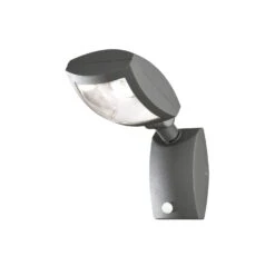 Konstsmide Latina 7938-370 High Power LED PIR Motion Wall Light - Anthracite - Alton Garden Centre