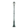 Konstsmide Firenze 7233-600 Column Light - Green - Alton Garden Centre
