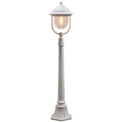 Konstsmide Parma 7225-250 Pathway Light - Matt White - Alton Garden Centre