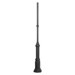 Konstsmide Hercules 575-750 Outdoor Pole - Matt Black - Alton Garden Centre