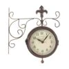 Outside In York Station Clock & Thermometer 5.5" - Alton Garden Centre -Konstsmidy Shop products prodzoomimg10752