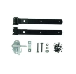 Forest - Gate Pad Bolt Set (Black Zinc Coated) - Alton Garden Centre