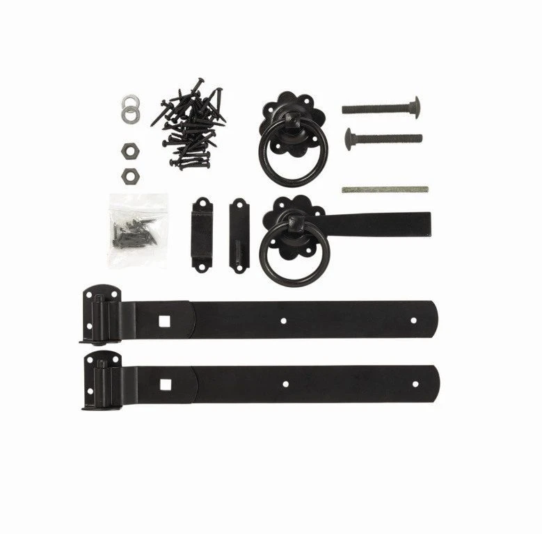 Forest - Ring Gate Latch Set (Black Zinc Coated) - Alton Garden Centre 3 Forest - Ring Gate Latch Set (Black Zinc Coated) - Alton Garden Centre