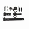 Forest - Europa Gate Fixings Black Zinc Coated - Alton Garden Centre -Konstsmidy Shop products prodzoomimg11335