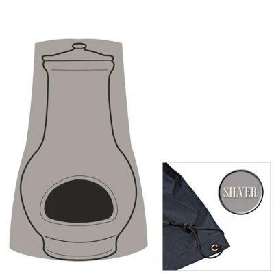 Garland Silver Medium Chimenea Cover (W1336) - Alton Garden Centre 3 Garland Silver Medium Chimenea Cover (W1336) - Alton Garden Centre