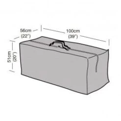 Garland Cushion Storage Bag - Black (W1440) - Alton Garden Centre