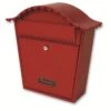 Sterling Classic Metal Post Box- Red - Alton Garden Centre