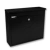 Sterling Elegance Metal Post Box- Black - Alton Garden Centre 2 Sterling Elegance Metal Post Box- Black - Alton Garden Centre -Konstsmidy Shop products prodzoomimg1509