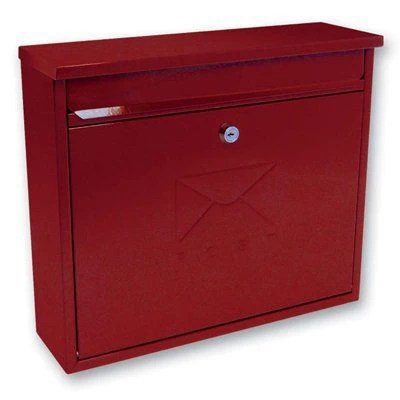 Sterling Elegance Metal Post Box- Red - Alton Garden Centre 3 Sterling Elegance Metal Post Box- Red - Alton Garden Centre