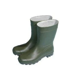 Town & Country Essentials Half Length Wellington Boots - Green - Alton Garden Centre