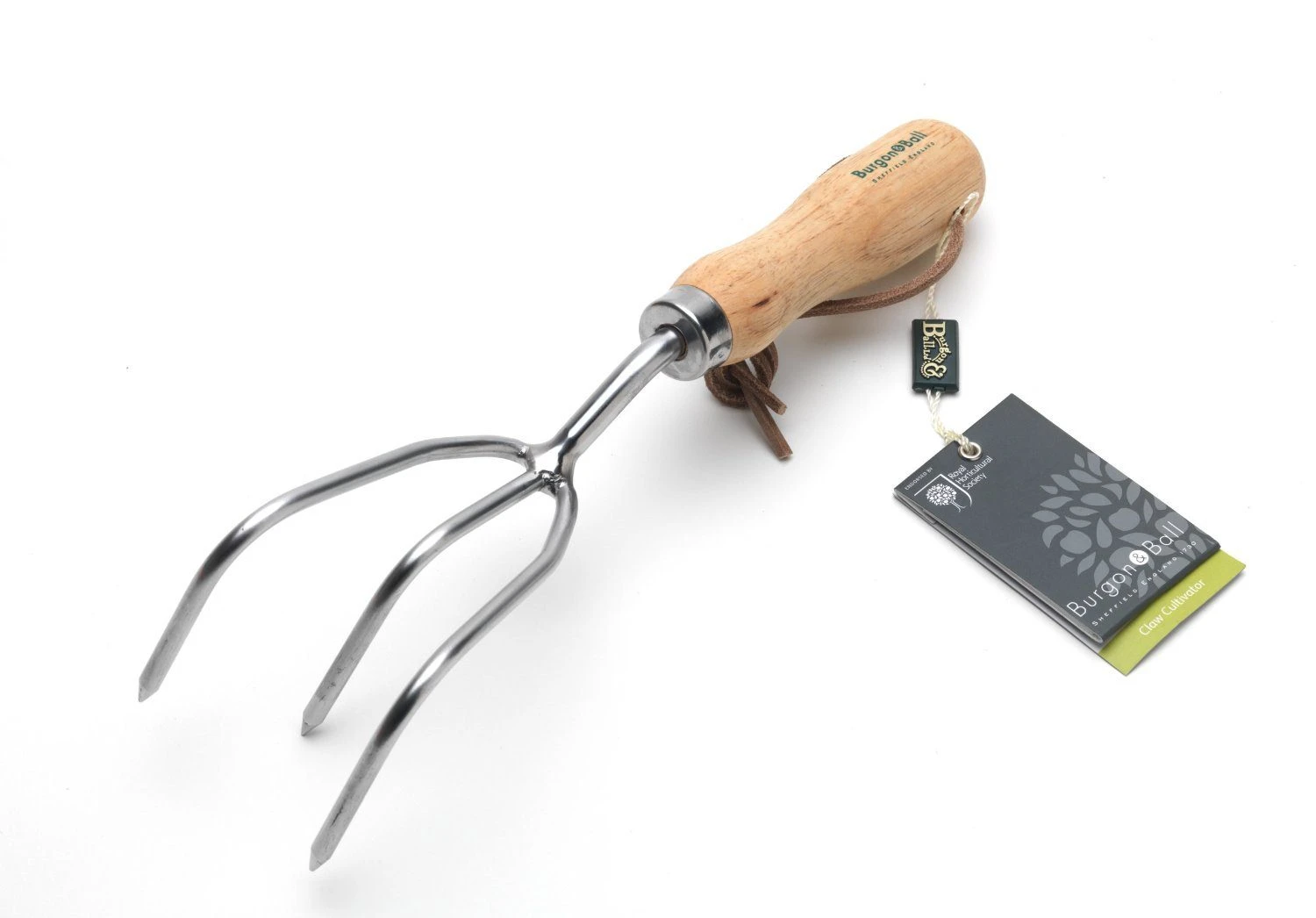 Burgon And Ball RHS Stainless Steel Claw Cultivator - Alton Garden Centre 3 Burgon And Ball RHS Stainless Steel Claw Cultivator - Alton Garden Centre