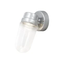 Konstsmide Vega 413-320 Wall Lamp - Galvanised - Alton Garden Centre