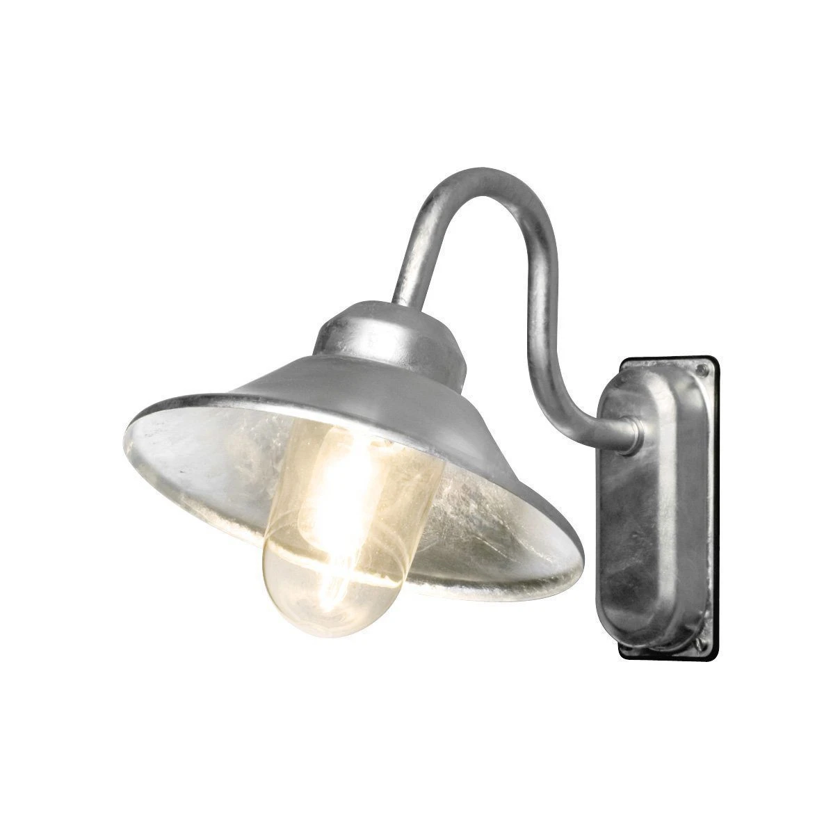 Konstsmide Vega 556-320 Down Wall Light - Galvanised - Alton Garden Centre 3 Konstsmide Vega 556-320 Down Wall Light - Galvanised - Alton Garden Centre
