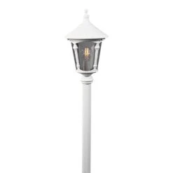 Konstsmide Virgo 578-250 Floor Lamp Head - Matt White - Alton Garden Centre