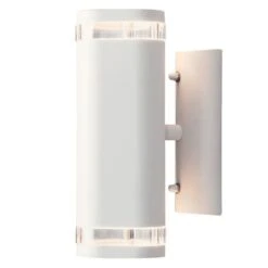Konstsmide Modena 7512-250 Up & Down Wall Light - Matt White - Alton Garden Centre