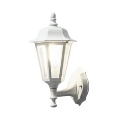 Konstsmide Wall Lamp 7094-250 - Matt White - Alton Garden Centre