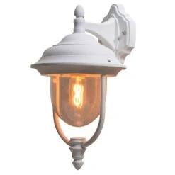 Konstsmide Parma 7222-250 Wall Light - Matt White - Alton Garden Centre