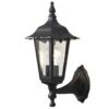 Konstsmide Firenze 7232-750 Wall Light - Matt Black - Alton Garden Centre