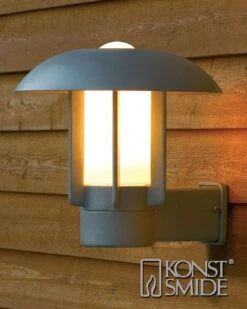 Konstsmide Heimdal 401-312 Wall Light - Aluminium - Alton Garden Centre
