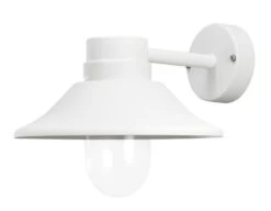 Konstsmide Vega 412-250 Wall Lamp - Matt White - Alton Garden Centre