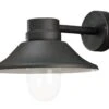 Konstsmide Vega 412-750 Wall Lamp - Matt Black - Alton Garden Centre