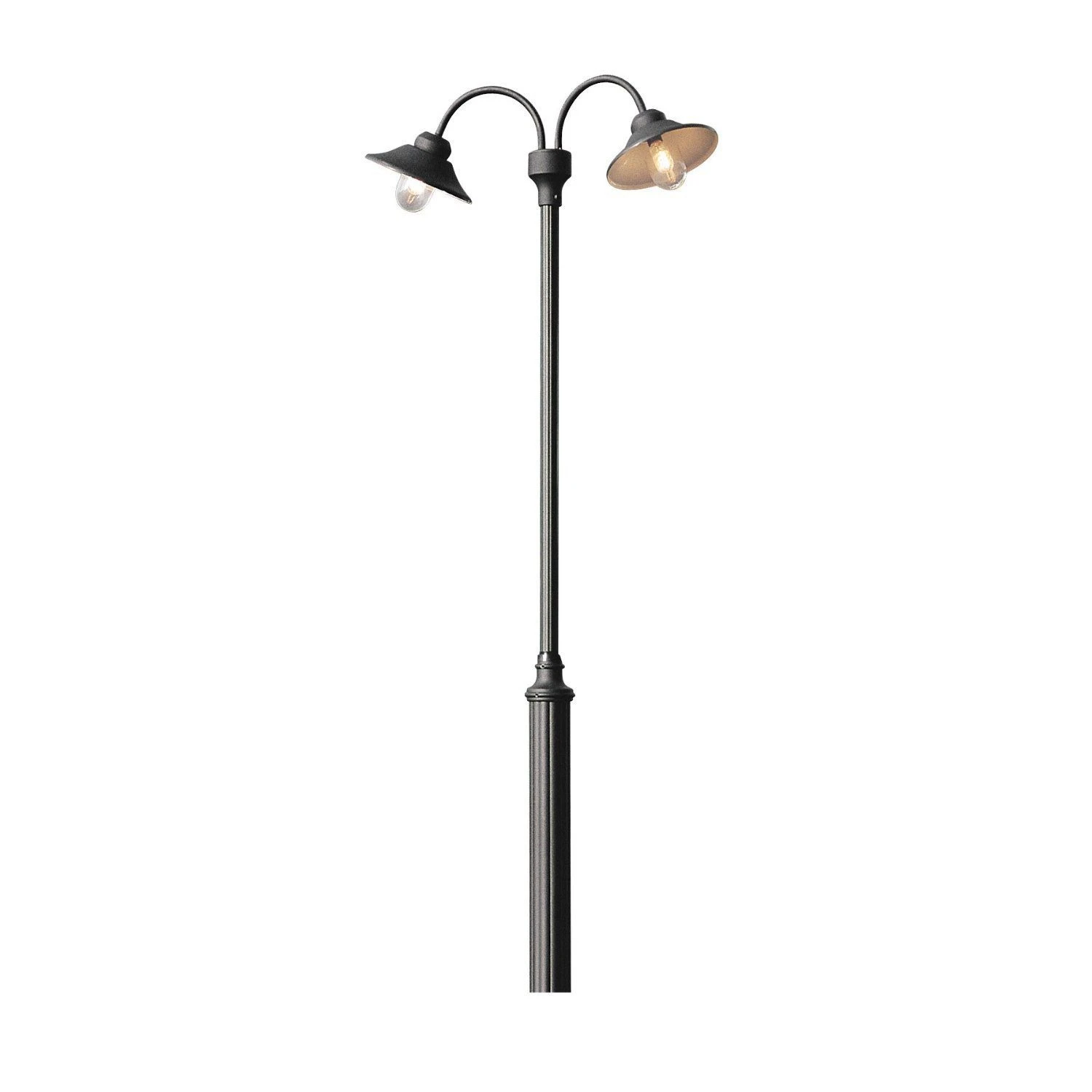 Konstsmide Vega 555-750 Floor Lamp Twin Head - Matt Black - Alton Garden Centre 3 Konstsmide Vega 555-750 Floor Lamp Twin Head - Matt Black - Alton Garden Centre