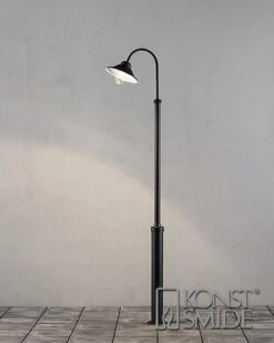 Konstsmide Vega 563-750 Floor Lamp Single Head - Matt Black - Alton Garden Centre