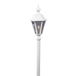 Konstsmide Pallas 478-250 Floor Lamp Head - Matt White - Alton Garden Centre
