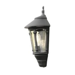 Konstsmide Virgo 569-750 Wall Light - Matt Black - Alton Garden Centre