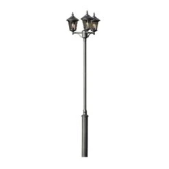 Konstsmide Virgo 573-750 Floor Lamp Head - Matt Black - Alton Garden Centre