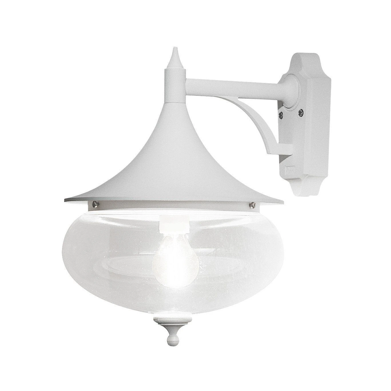 Konstsmide Libra 581-250 Down Wall Light - Matt White - Alton Garden Centre 3 Konstsmide Libra 581-250 Down Wall Light - Matt White - Alton Garden Centre