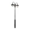 Konstsmide Libra 621-750 Floor Lamp Head - Matt Black - Alton Garden Centre