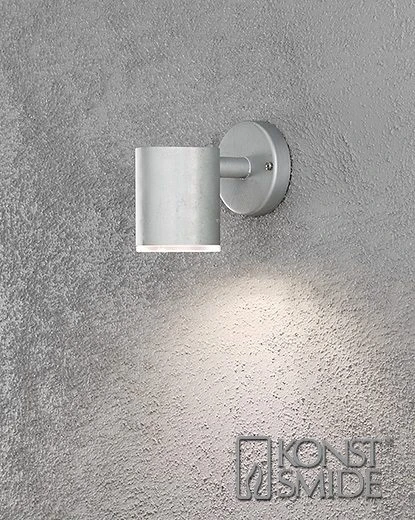 Konstsmide Ull 592-320 Wall Light - Galvanised - Alton Garden Centre 3 Konstsmide Ull 592-320 Wall Light - Galvanised - Alton Garden Centre