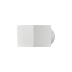 Konstsmide Modena 7341-250 Square Wall Light - Matt White - Alton Garden Centre