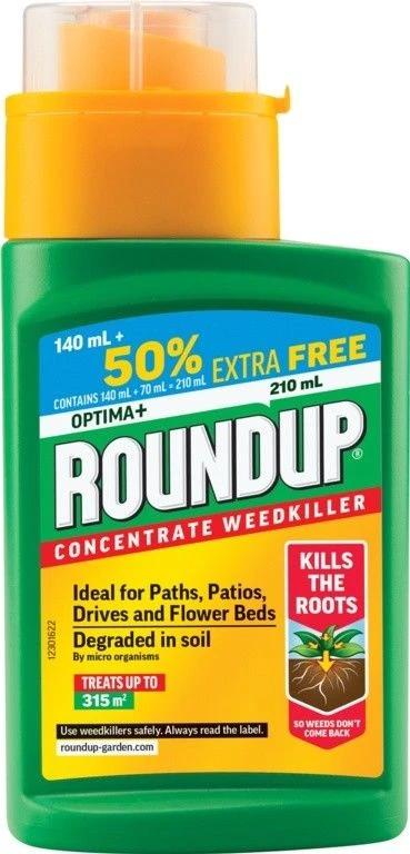 Roundup Optima+ Concentrate Weed Killer - 140ml + 50% Free - Alton Garden Centre 3 Roundup Optima+ Concentrate Weed Killer - 140ml + 50% Free - Alton Garden Centre