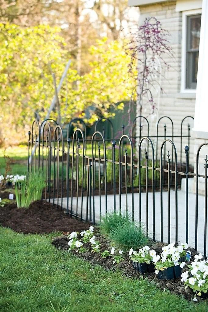 Panacea Triple Arch Finial Fence Gate | Alton Garden Centre 4 Panacea Triple Arch Finial Fence Gate | Alton Garden Centre - Image 2