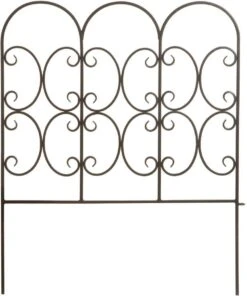 Panacea Triple Arch Garden Edge - Black - Alton Garden Centre